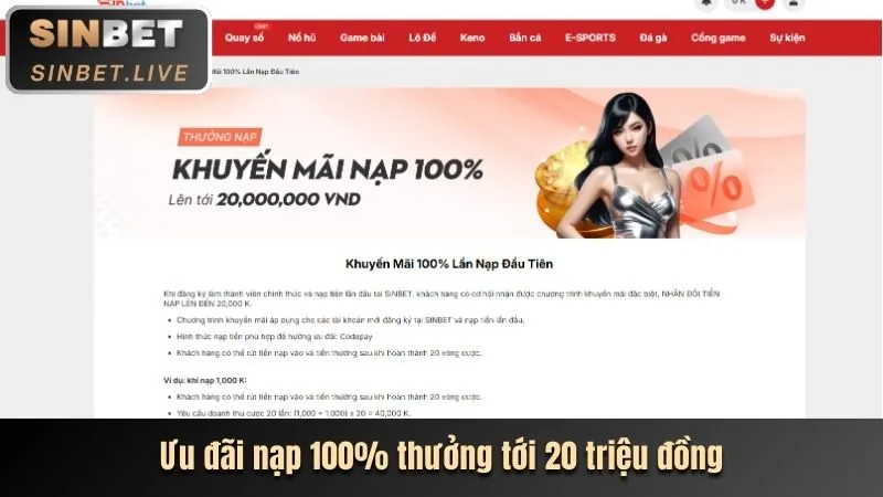 Thưởng nạp lại hàng ngày 78 wij